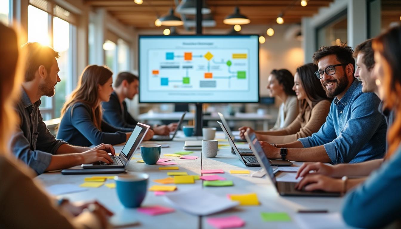 Illustration: Définition et principes de la gestion collaborative de la supply chain