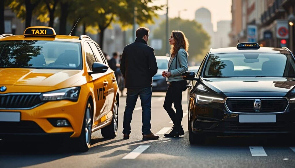 Différence entre taxi et VTC : réglementation, prix et conseils
