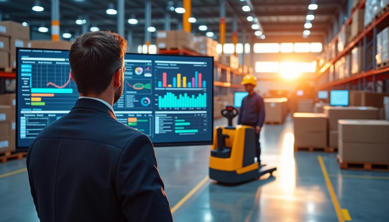 Illustration: Les objectifs du pilotage logistique et l’optimisation des flux