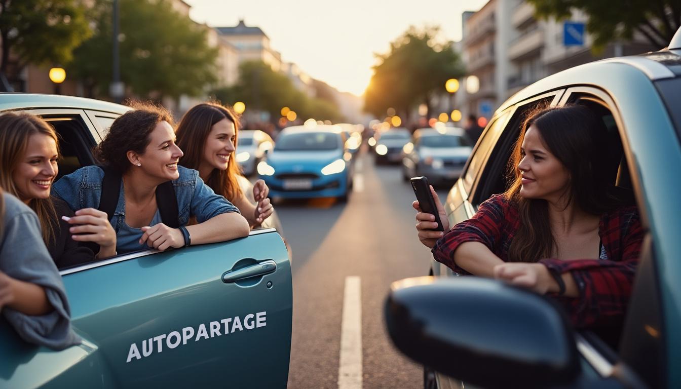 Illustration: Fonctionnement pratique et principaux usages du covoiturage et de l’autopartage