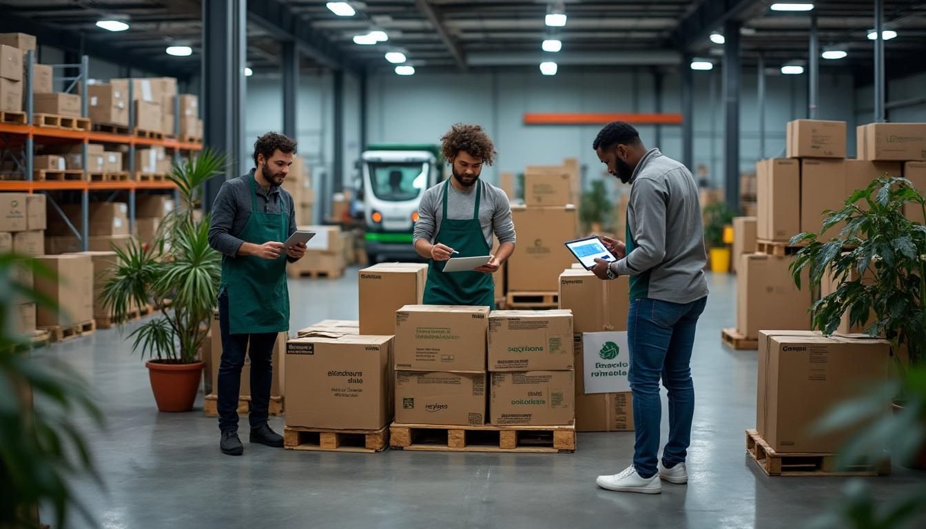 Illustration: Définition de la logistique et de la supply chain responsables