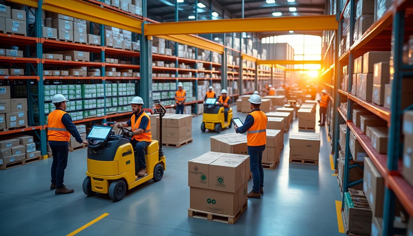 Illustration: Les enjeux actuels de la logistique et de la supply chain responsables