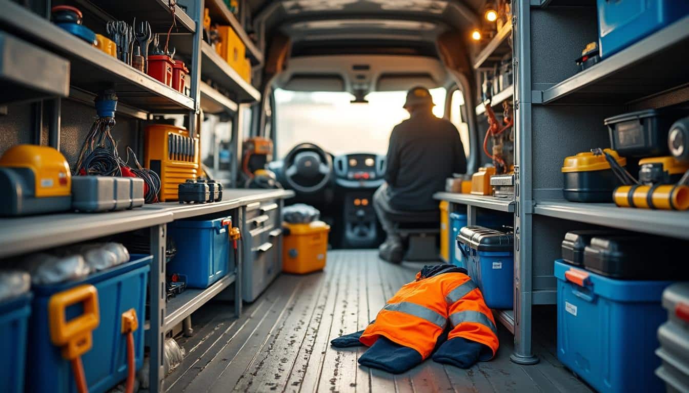 Quels équipements pour une camionnette professionnelle : guide complet