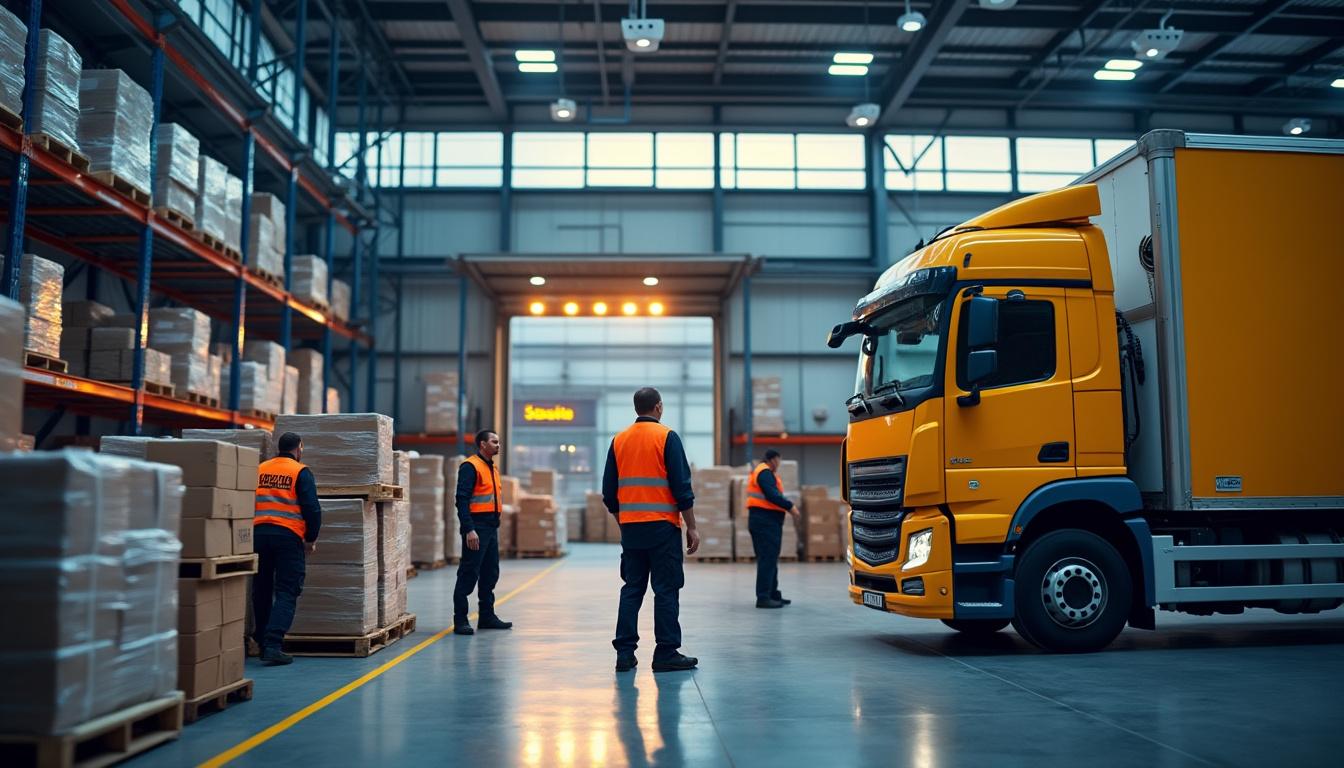 Illustration: Définition et enjeux de la sécurité dans le transport de fret