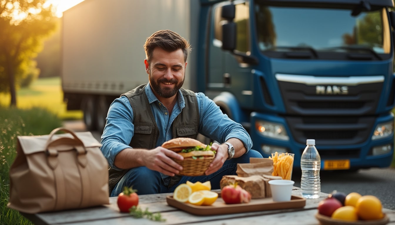 Le panier repas dans le transport routier en 2024 : règles et barèmes