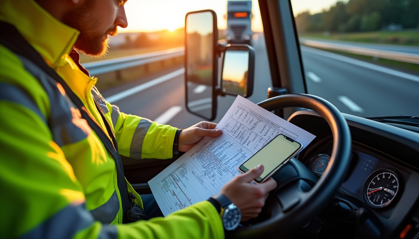 Illustration: Définition du taux horaire dans le transport routier en 2024