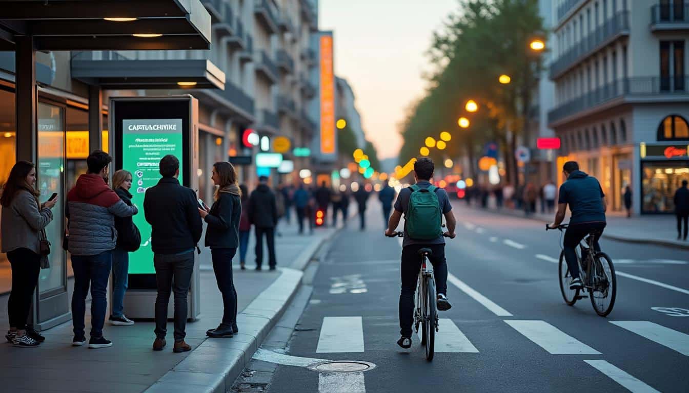 Illustration: Comprendre les enjeux de la mobilité urbaine et de l’optimisation du temps de trajet