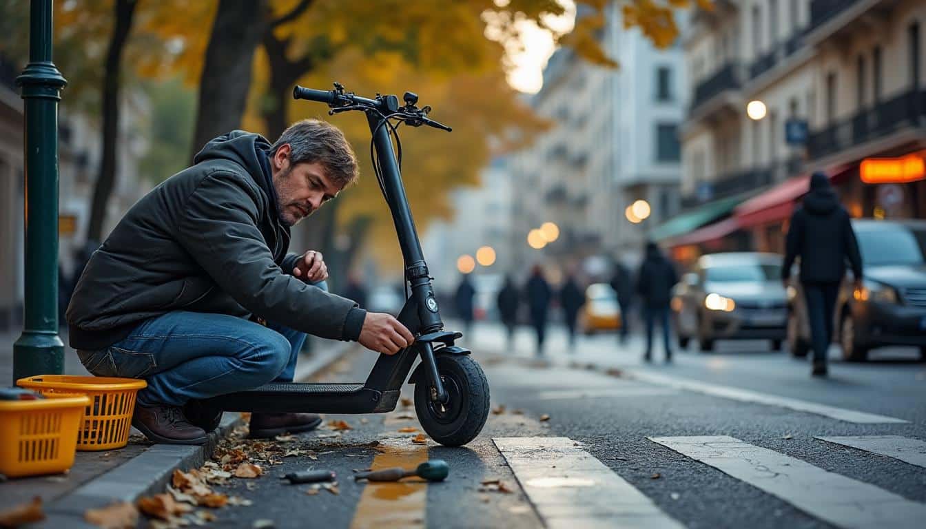 Mobilité urbaine : gérer la panne de trottinette et la réparation