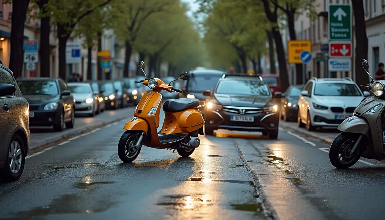 Mobilité urbaine : les difficultés de stationnement des scooters