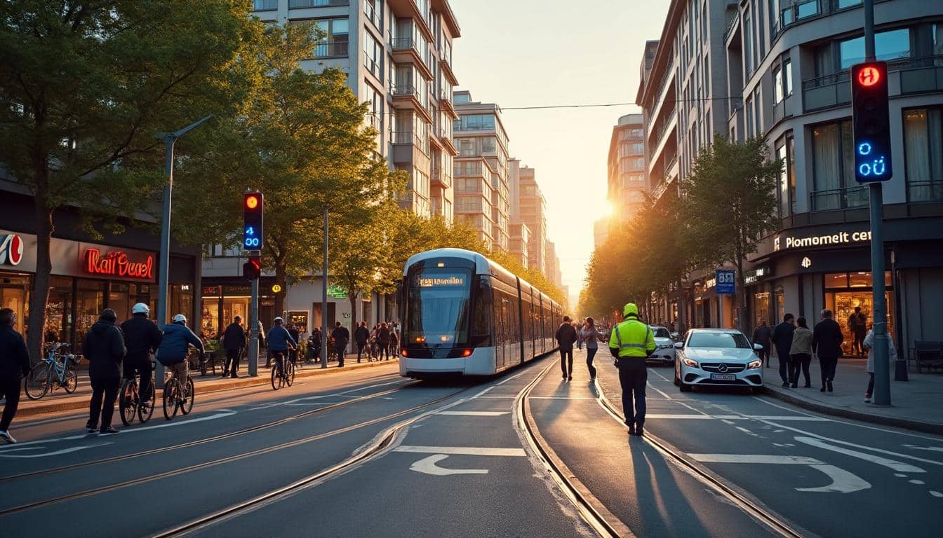 Illustration: Comprendre la mobilité urbaine du tramway : signalisation, enjeux et accidents