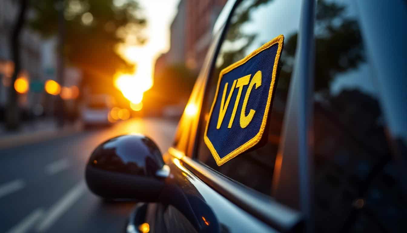 Illustration: Comprendre le rôle essentiel du macaron pour les véhicules VTC