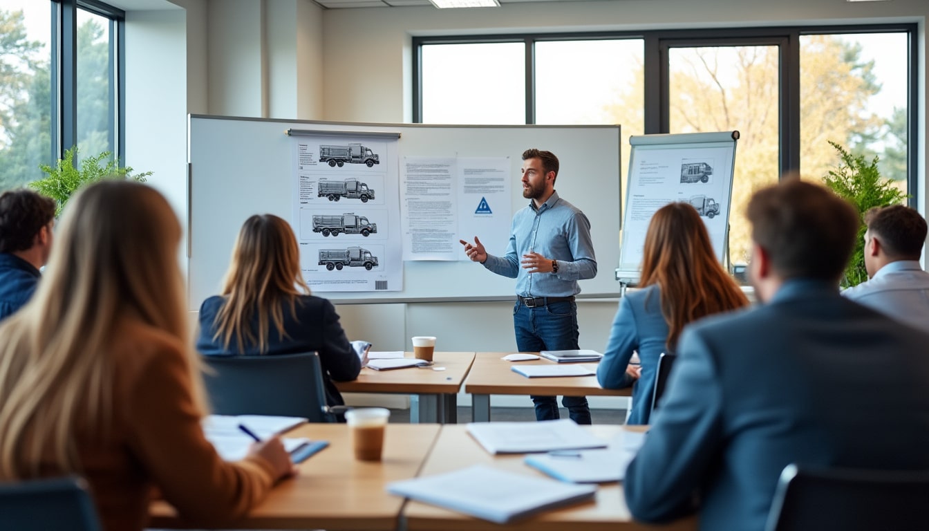 Illustration: Comprendre ce qu’est la formation FIMO et son importance dans le transport