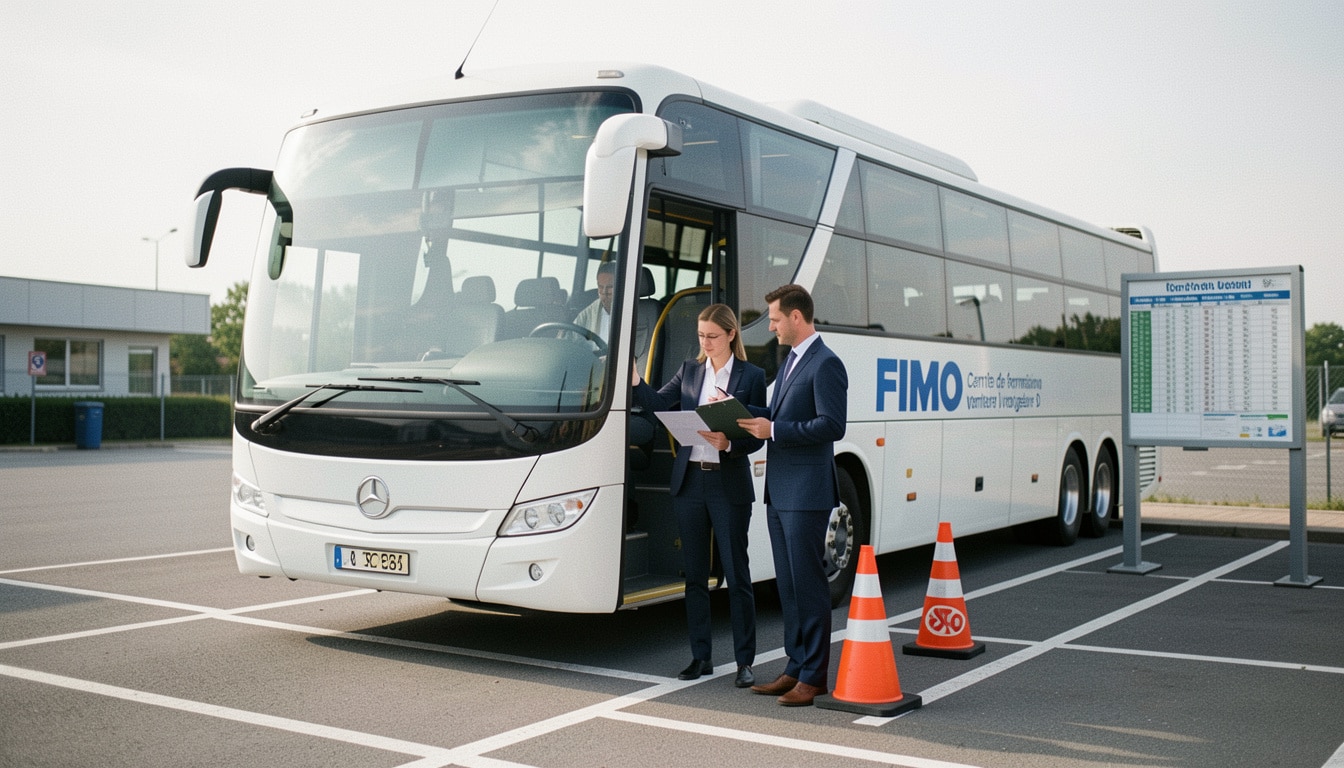 Permis D avec FIMO voyageurs : parcours, coût et durée