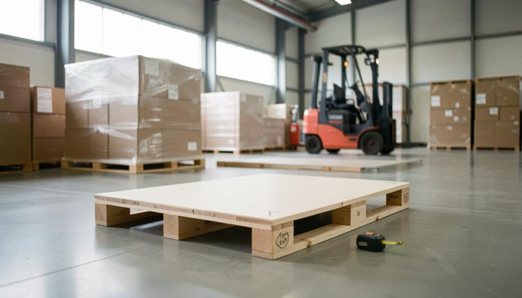 Dimensions de la palette Europe et usages en logistique